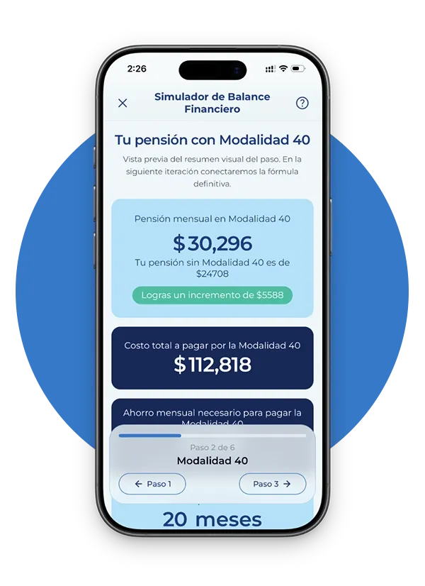 Conoce modalidad 40